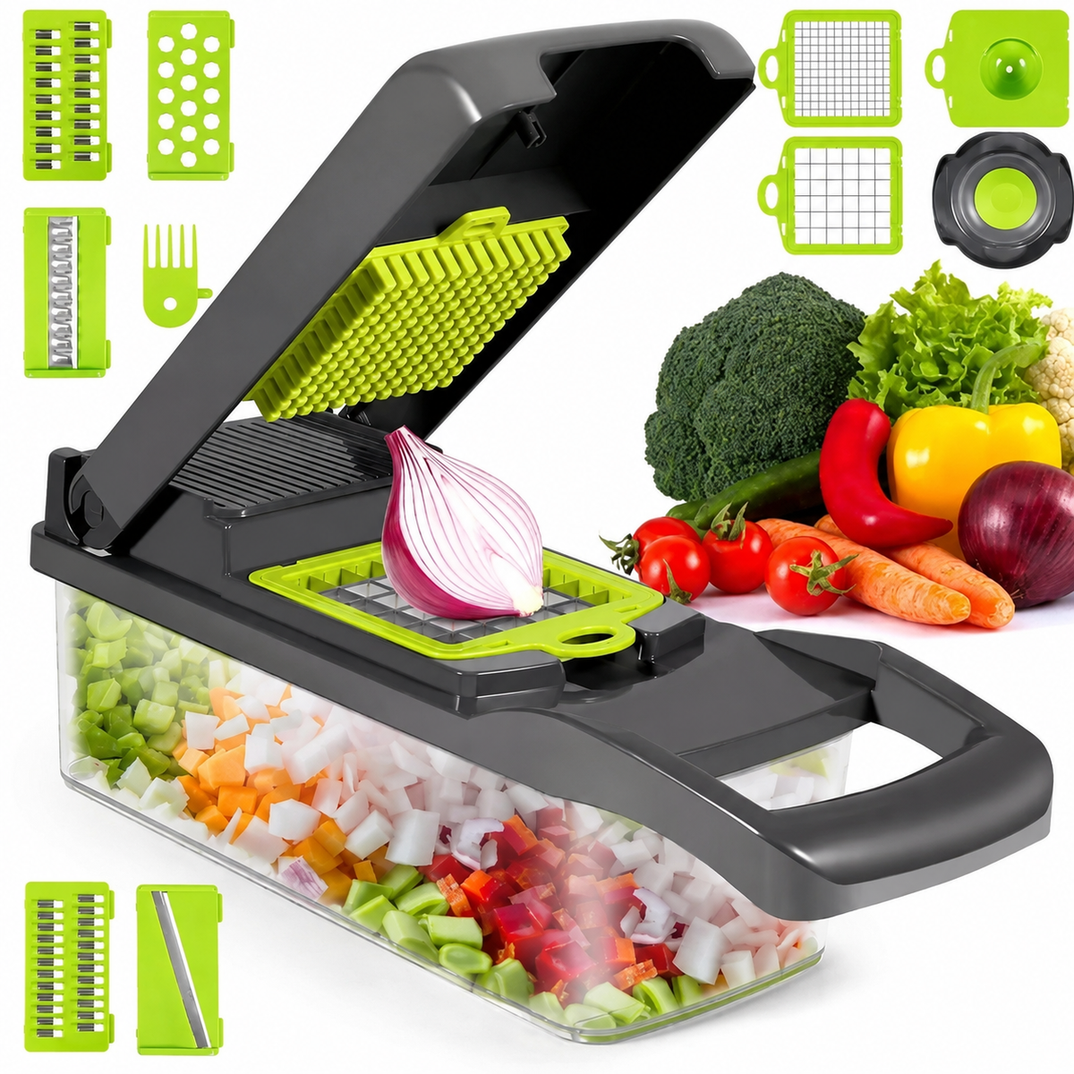 Multifunctional Vegetable Cutter & Chopper