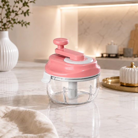 Premium Manual Hand Crank Food Chopper & Vegetable